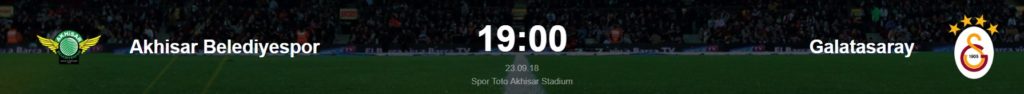 Akhisarspor Galatasaray Canlı İzle