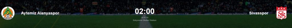 AYTEMİZ ALANYASPOR SİVASSPOR CANLI İZLE
