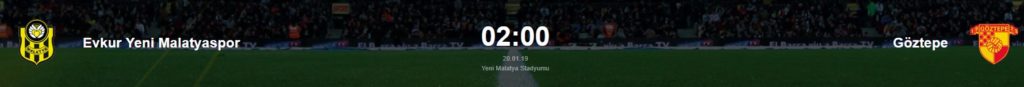 EVKUR YENİ MALATYASPOR GÖZTEPE CANLI İZLE